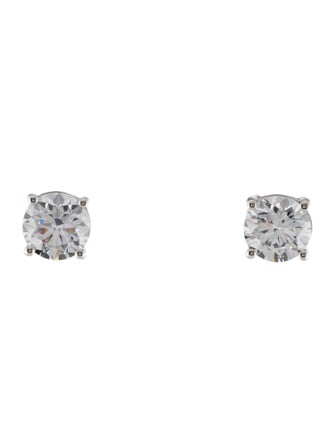 Earrings 14K 3.02ctw Lab-Grown Diamond Stud Earrings