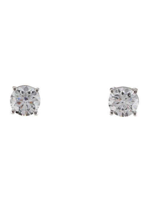 Earrings 14K 3.02ctw Lab-Grown Diamond Stud Earrings