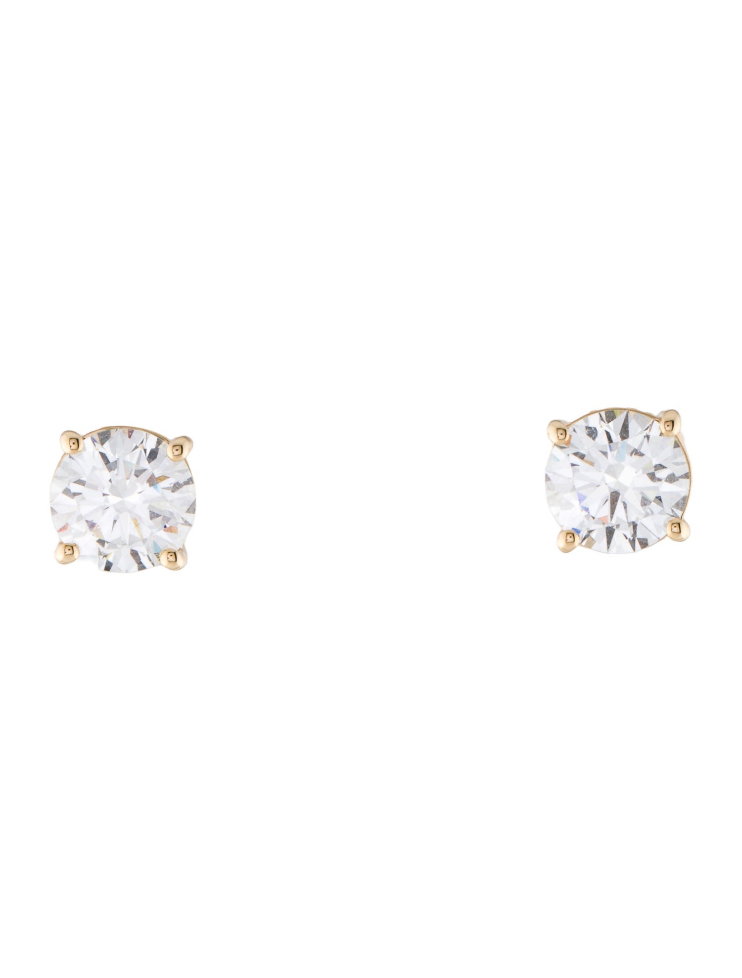 Earrings 14K 2.89ctw Lab-Grown Diamond Stud