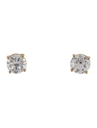 Earrings 14K 2.97ctw Lab-Grown Diamond Studs