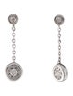 Earrings 14K Diamond Drop Earrings