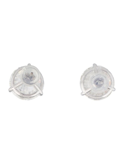 Earrings 18K 9.74ctw Lab-Grown Diamond Stud Earrings