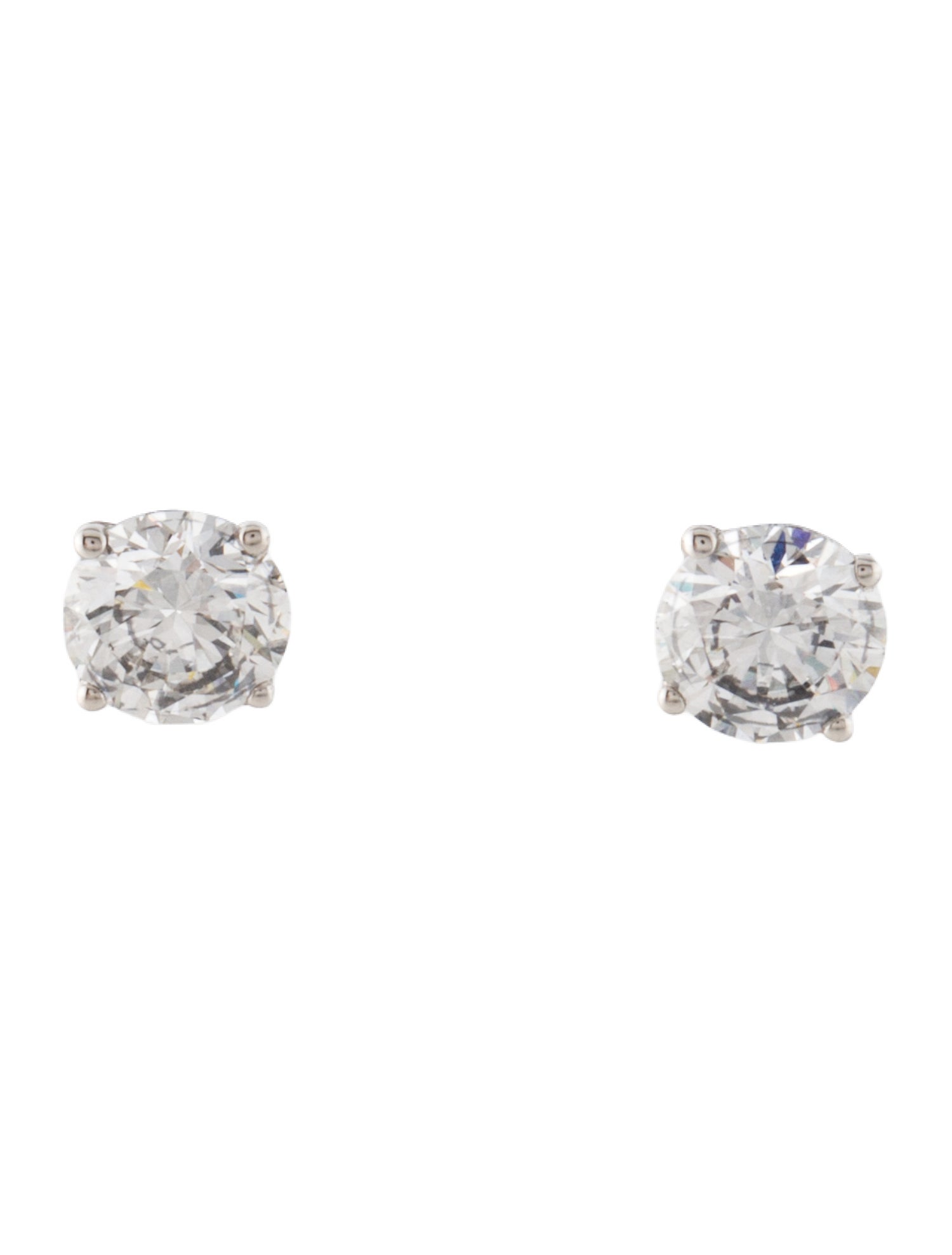 Earrings 14K 1.01ctw Lab-Grown Diamond Stud Earrings