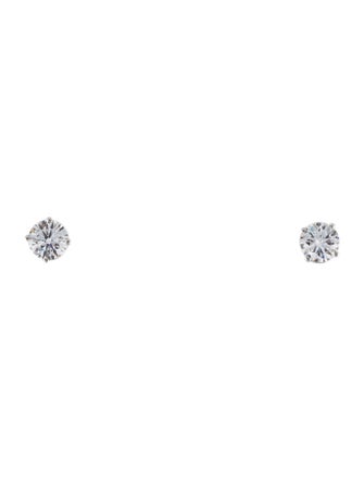 Earrings 14K 1.47ctw Lab-Grown Diamond Stud Earrings