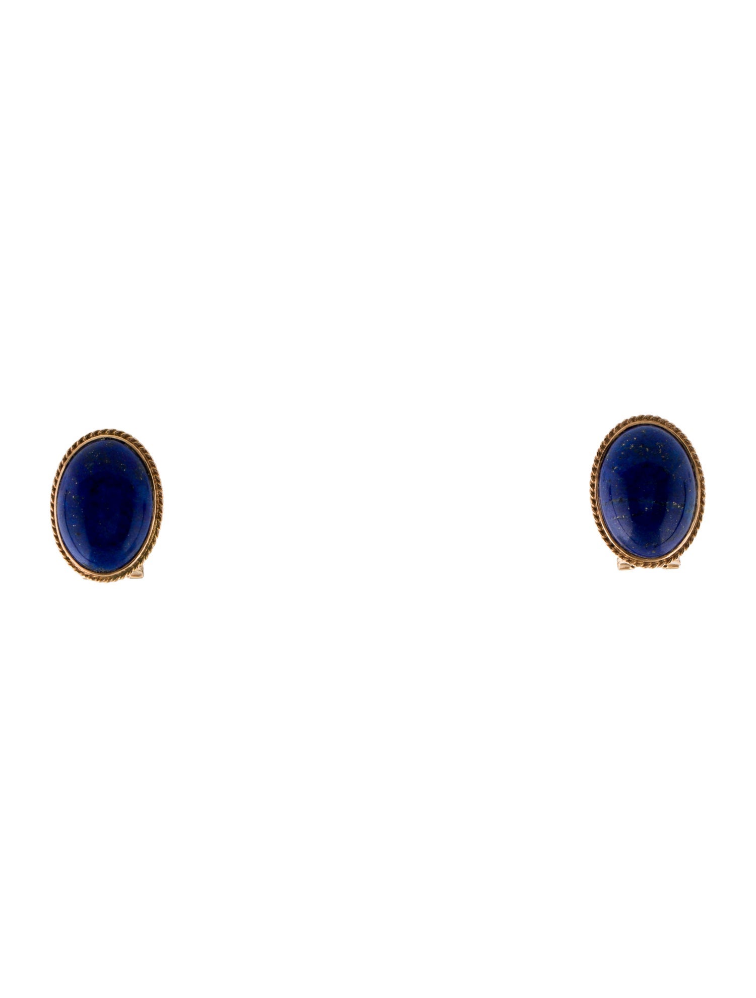 Earrings 20.86ctw Lapis Lazuli Earclips