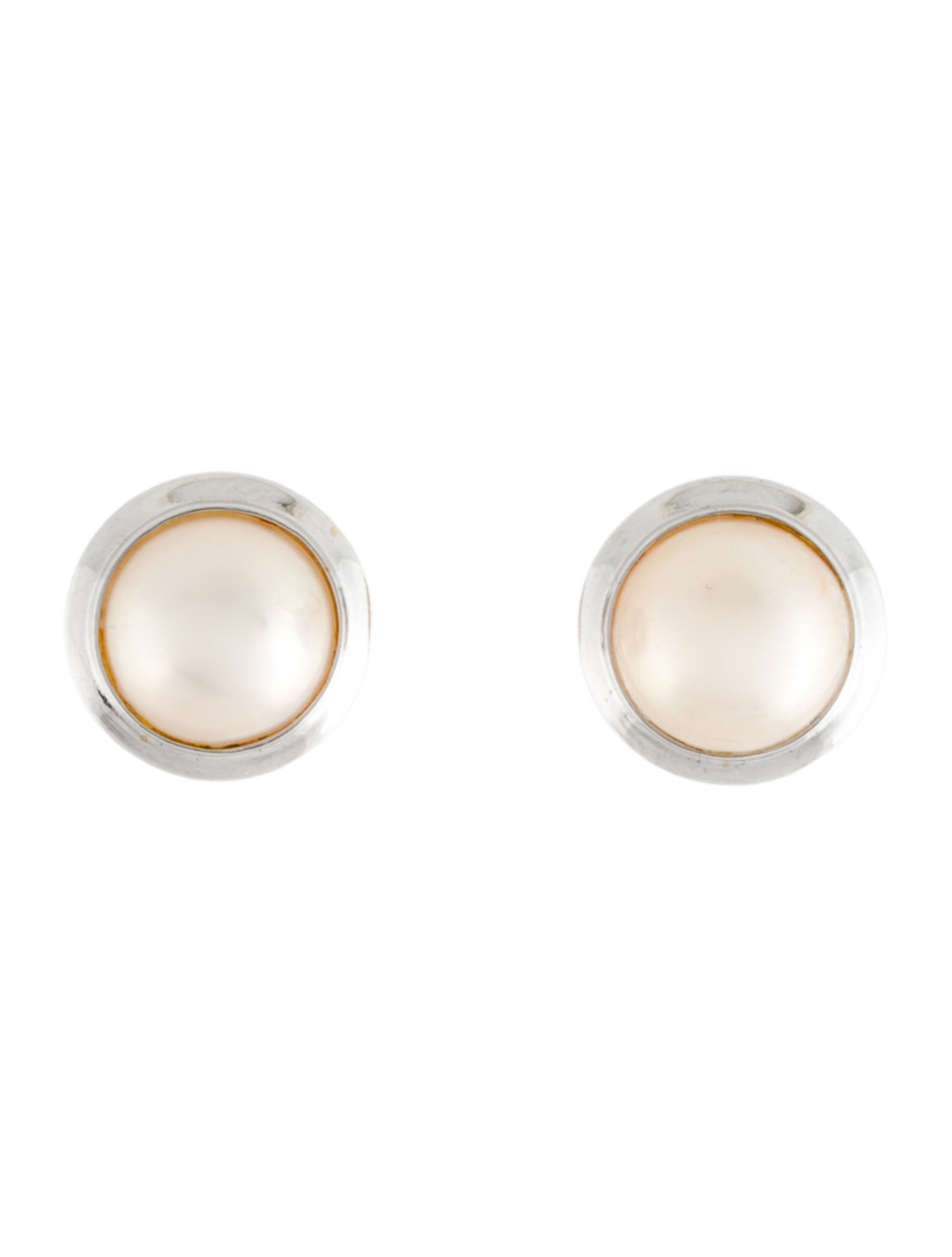 Earrings 14K Pearl Earclip Earrings