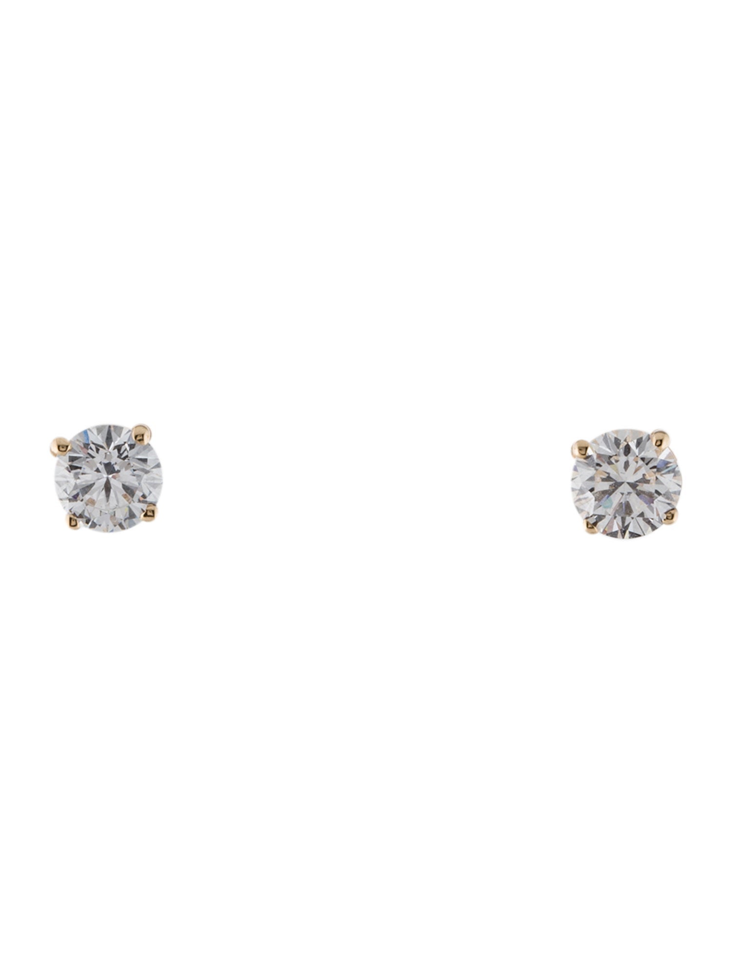 Earrings 14K 1.00ctw Lab-Grown Diamond Stud Earrings