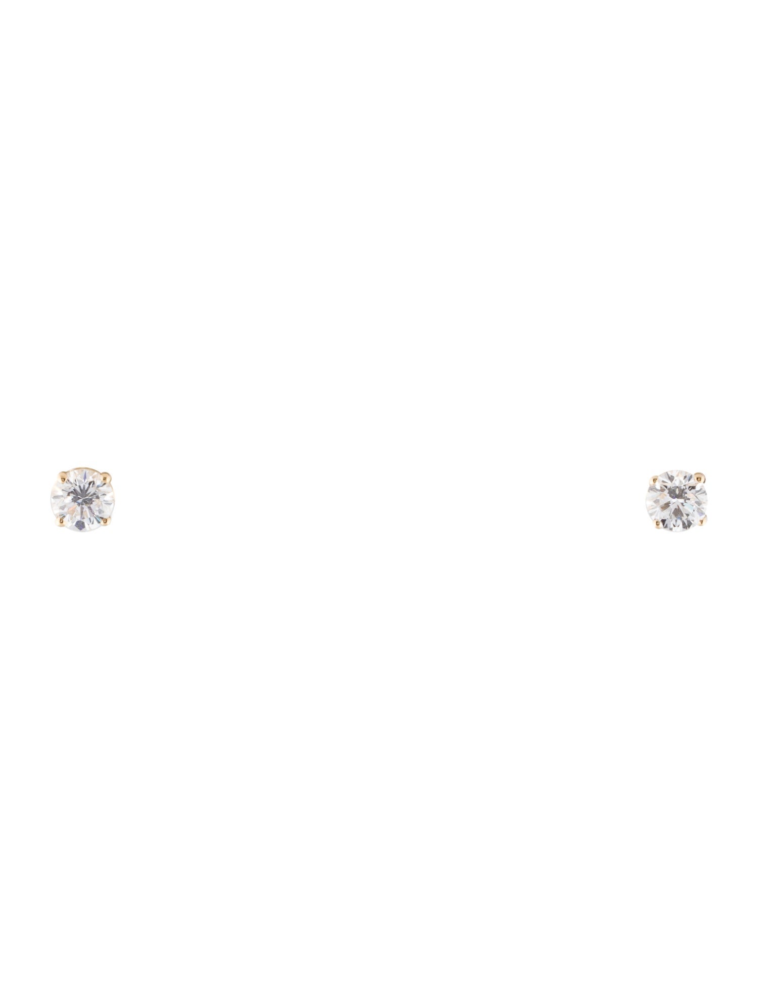 Earrings 14K 1.00ctw Lab-Grown Diamond Stud Earrings