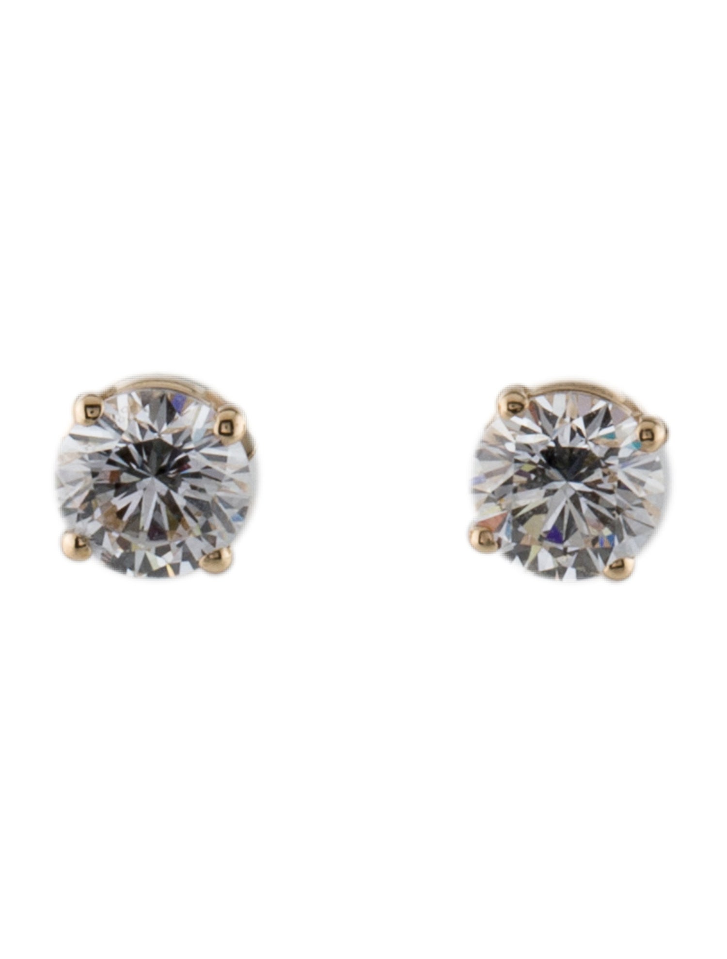 Earrings 14K 1.00ctw Lab-Grown Diamond Stud Earrings