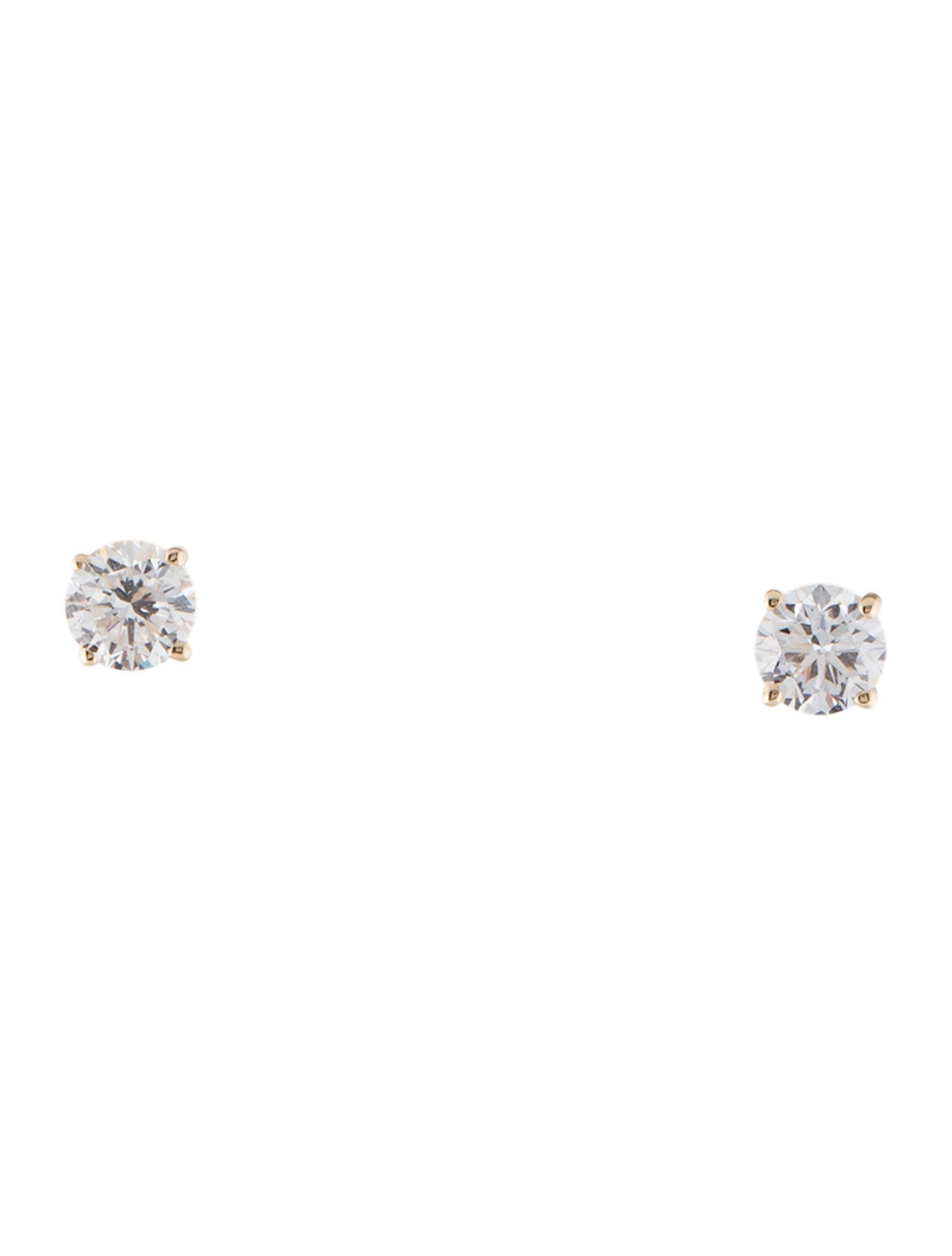 Earrings 14K 1.00ctw Lab-Grown Diamond Stud Earrings