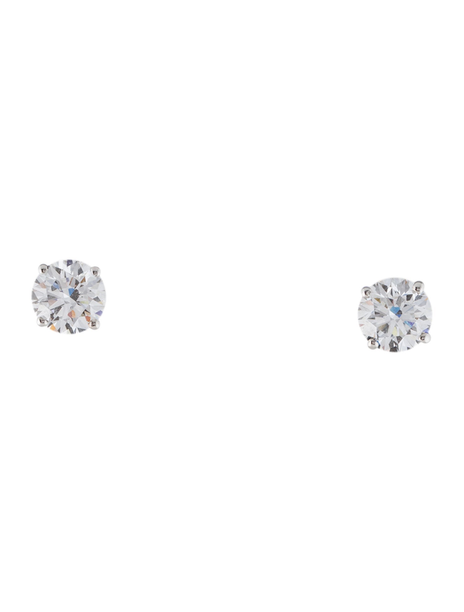 Earrings 14K 1.56ctw Lab-Grown Diamond Stud Earrings
