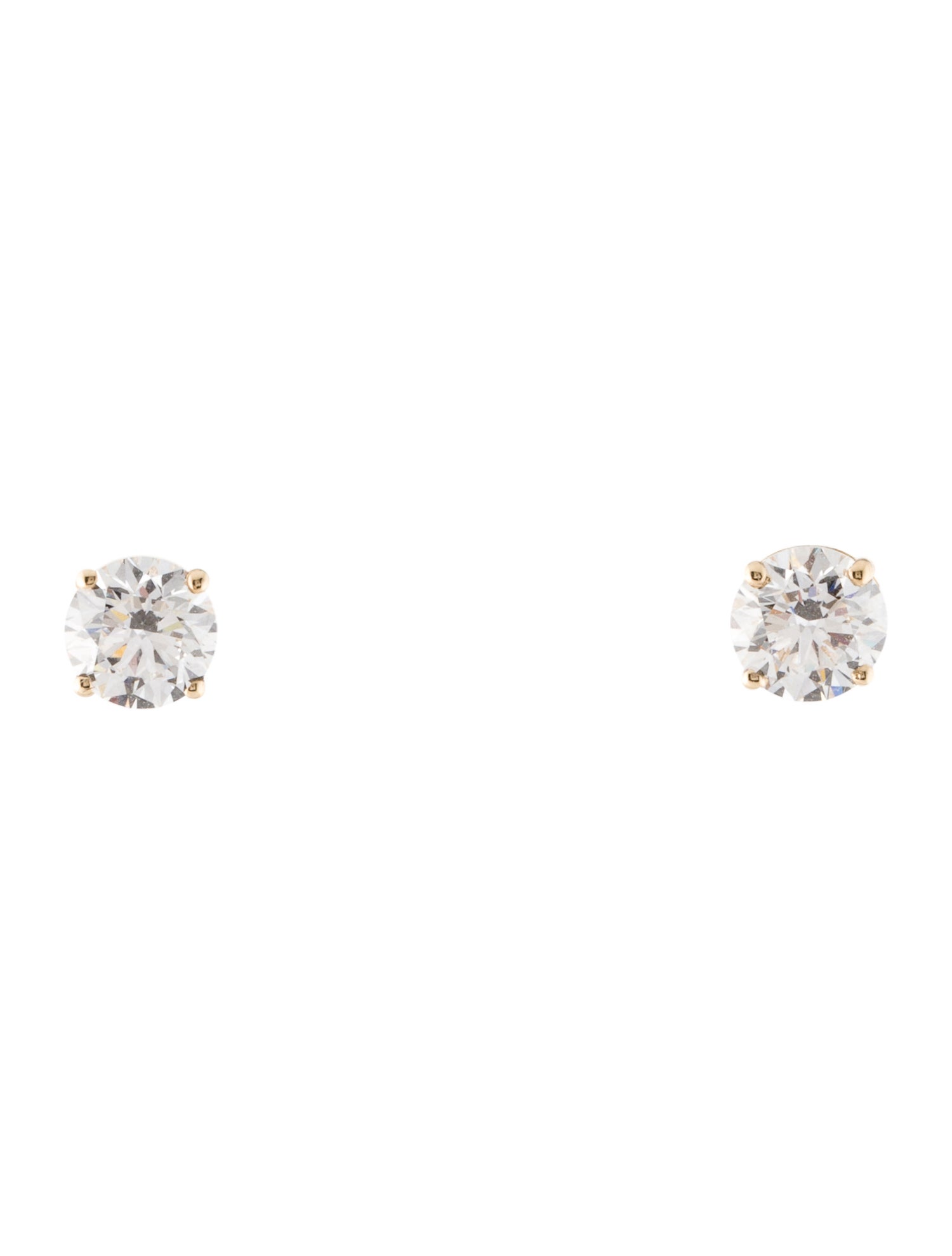 Earrings 14K 1.56ctw Lab-Grown Diamond Stud Earrings