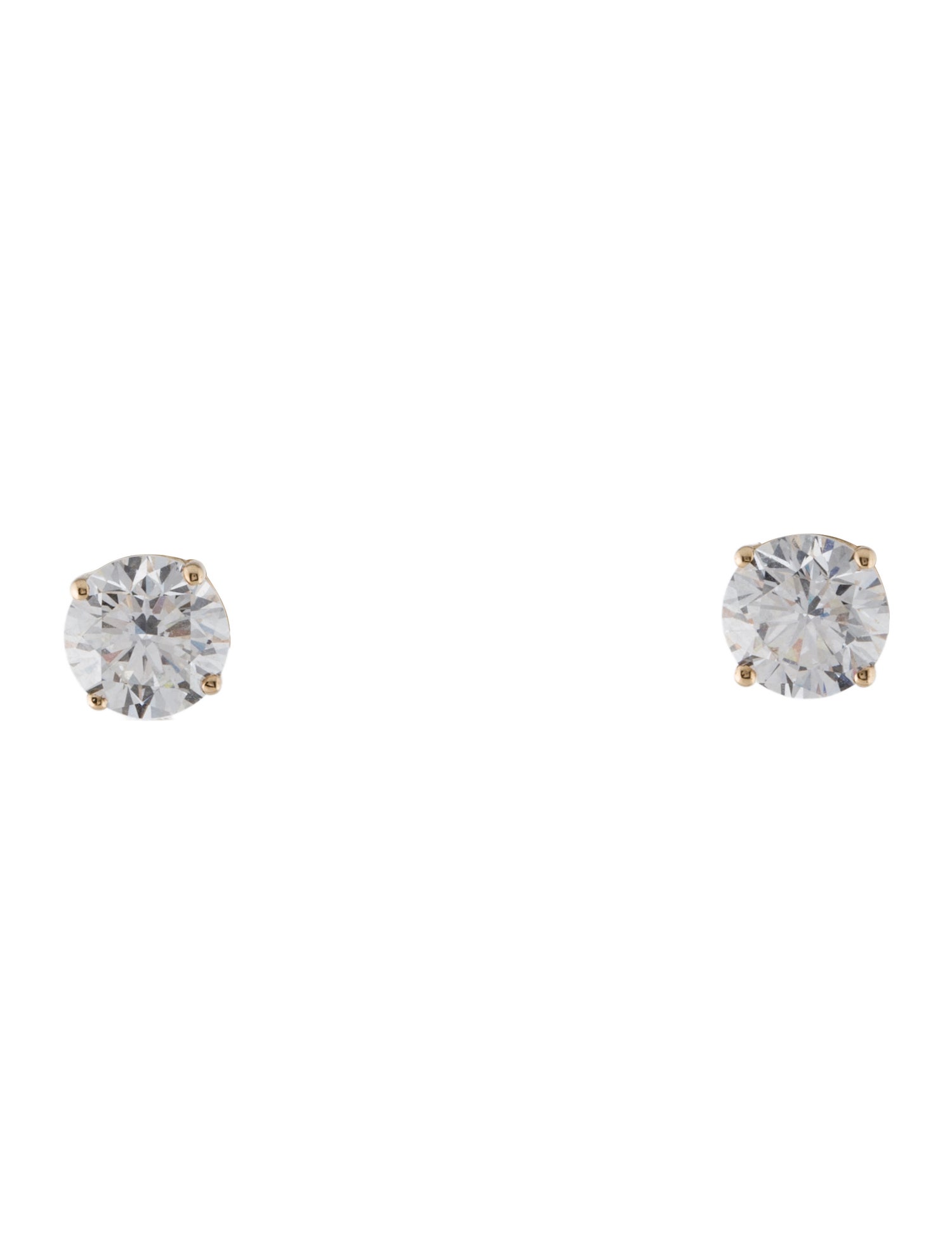 Earrings 14K 1.90ctw Lab-Grown Diamond Stud Earrings