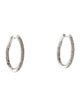 Earrings 18K Diamond Inside-Out Hoop Earrings