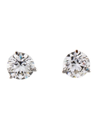 Earrings 14K 1.40ctw Lab-Grown Diamond Stud Earrings