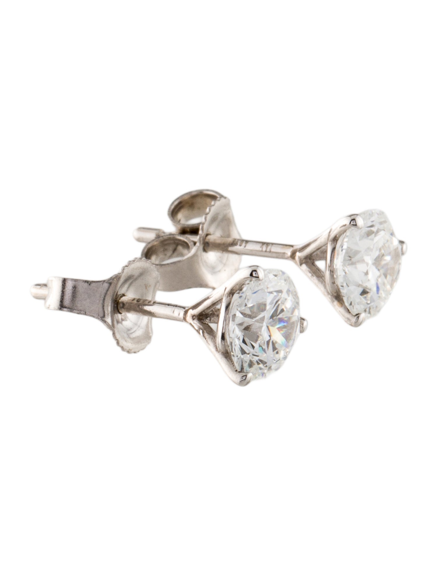 Earrings 14K 1.40ctw Lab-Grown Diamond Stud Earrings