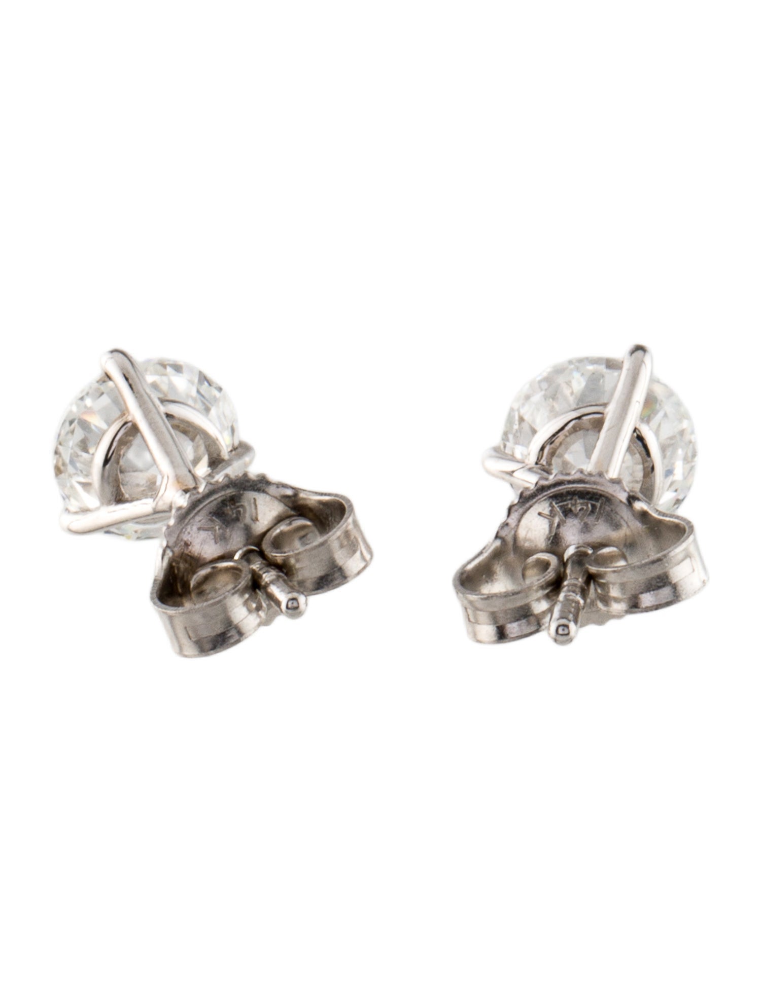 Earrings 14K 1.40ctw Lab-Grown Diamond Stud Earrings