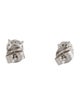 Earrings 14K Diamond Asymmetrical Stud Earrings