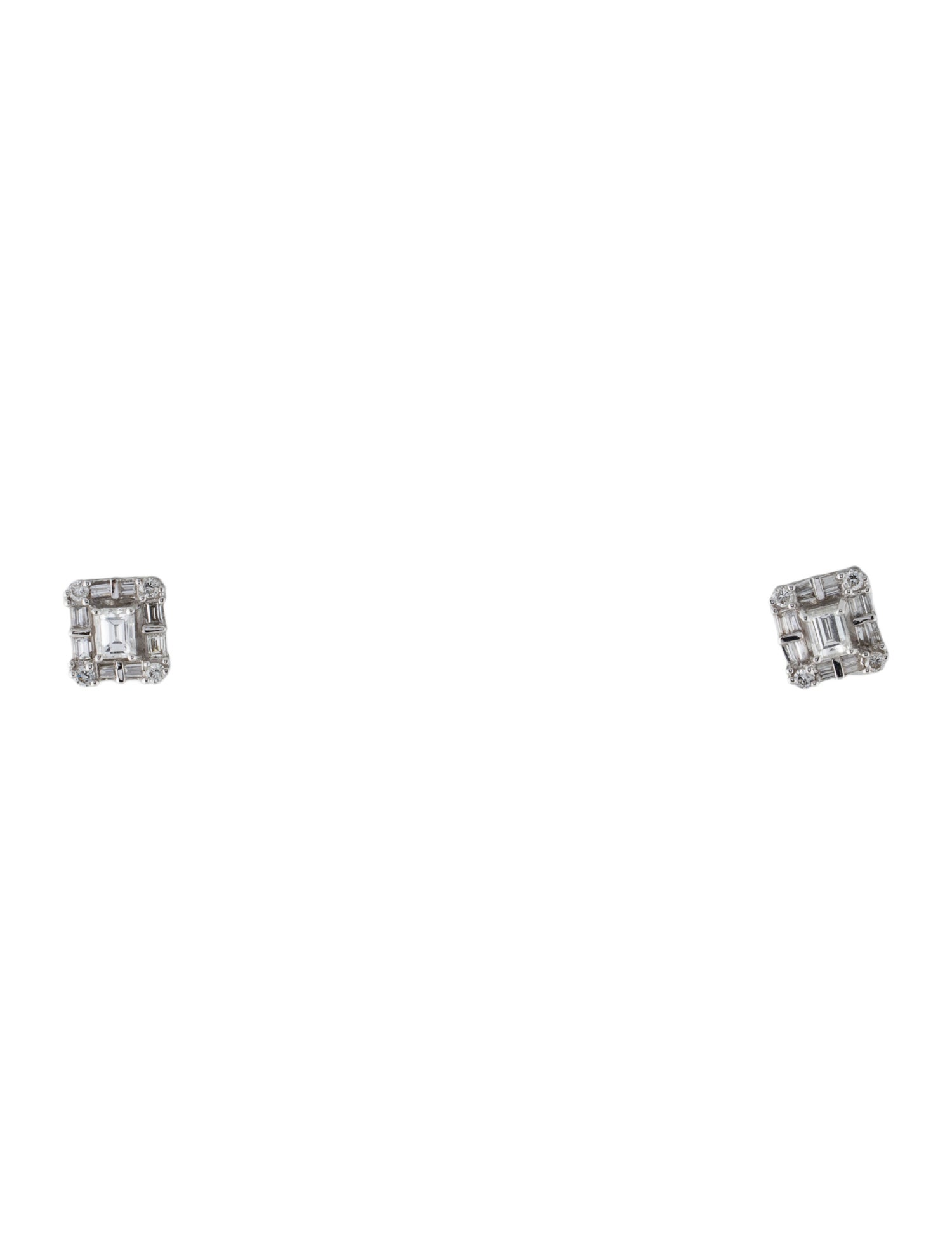 Earrings 18K Diamond Stud Earrings
