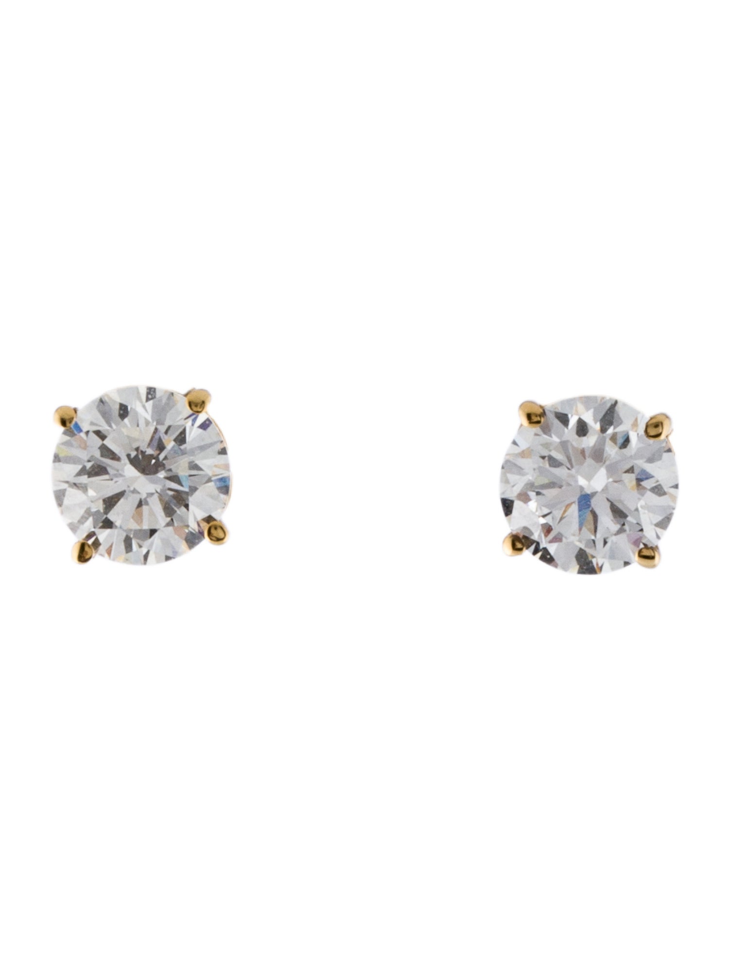 Earrings 14K 1.44ctw Lab-Grown Diamond Stud Earrings