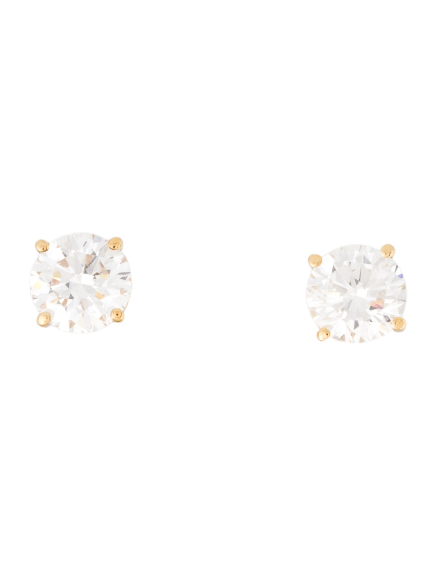 Earrings 14K 1.43ctw Lab-Grown Diamond Stud Earrings