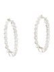 Earrings 14K 1.62ctw Diamond Inside-Out Hoop Earrings