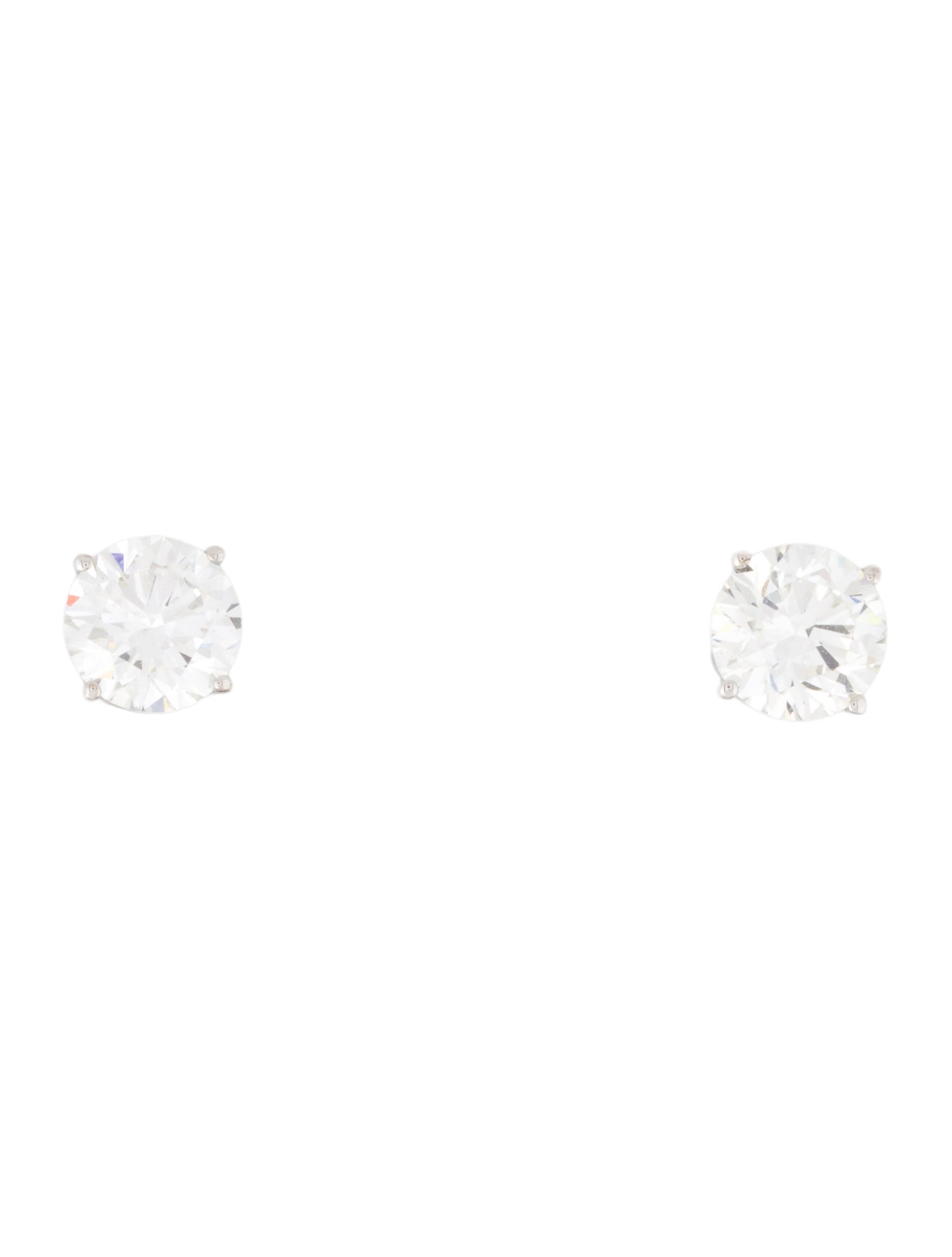 Earrings 14K 3.40ctw Lab-Grown Diamond Stud Earrings