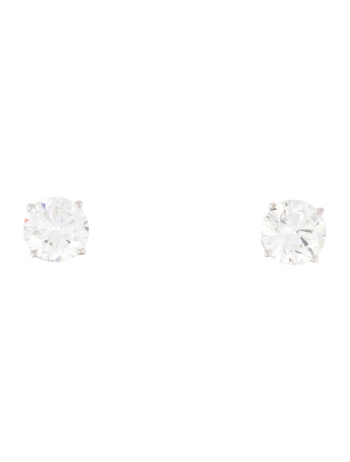Earrings 14K 3.40ctw Lab-Grown Diamond Stud Earrings
