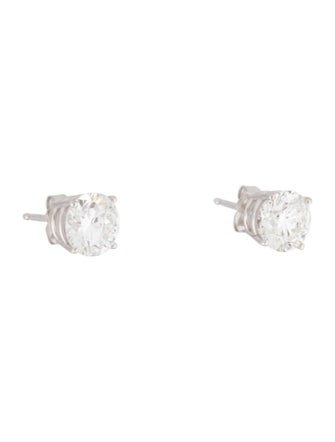 Earrings 14K 3.40ctw Lab-Grown Diamond Stud Earrings