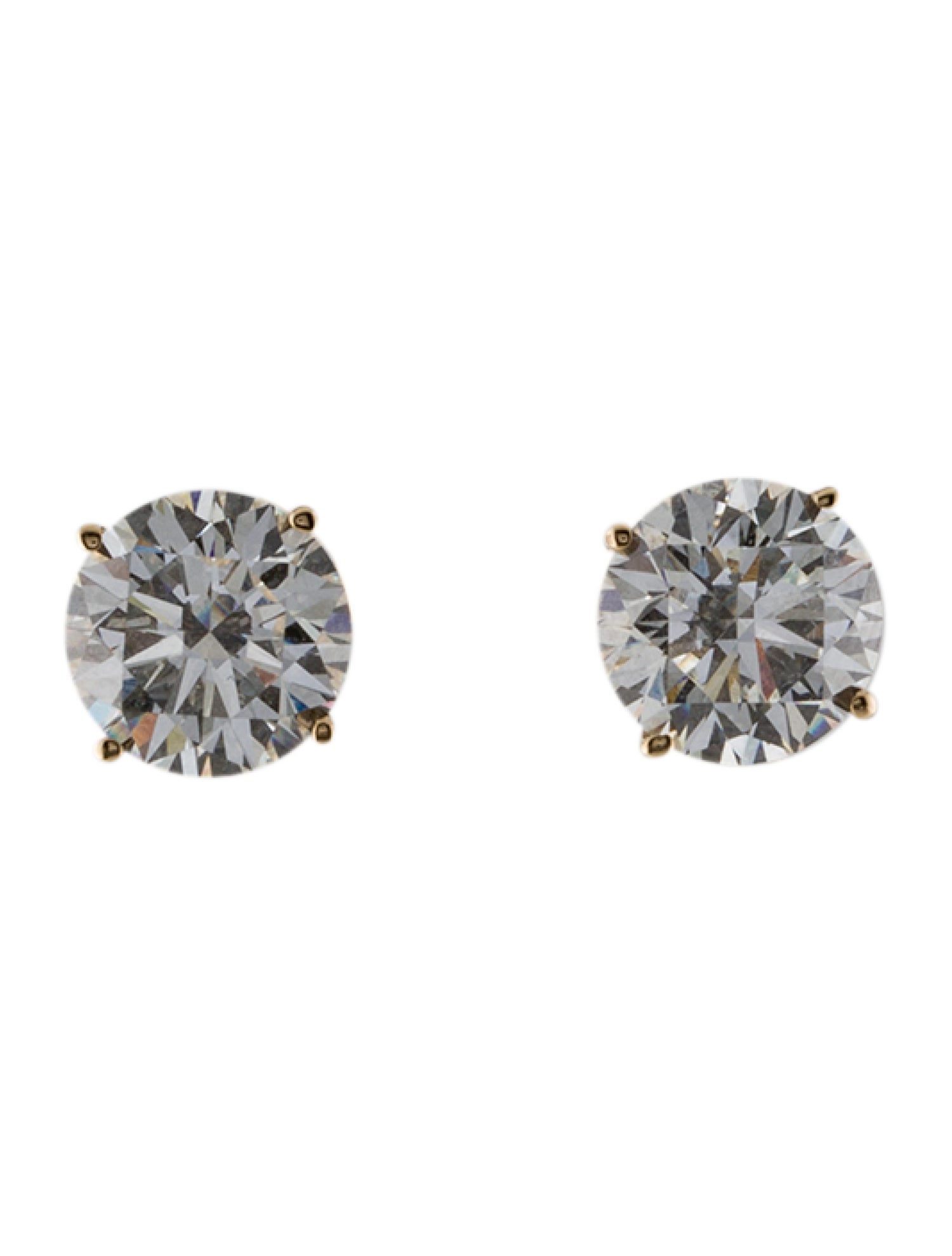 Earrings 14K 3.22ctw Lab-Grown Diamond Stud Earrings