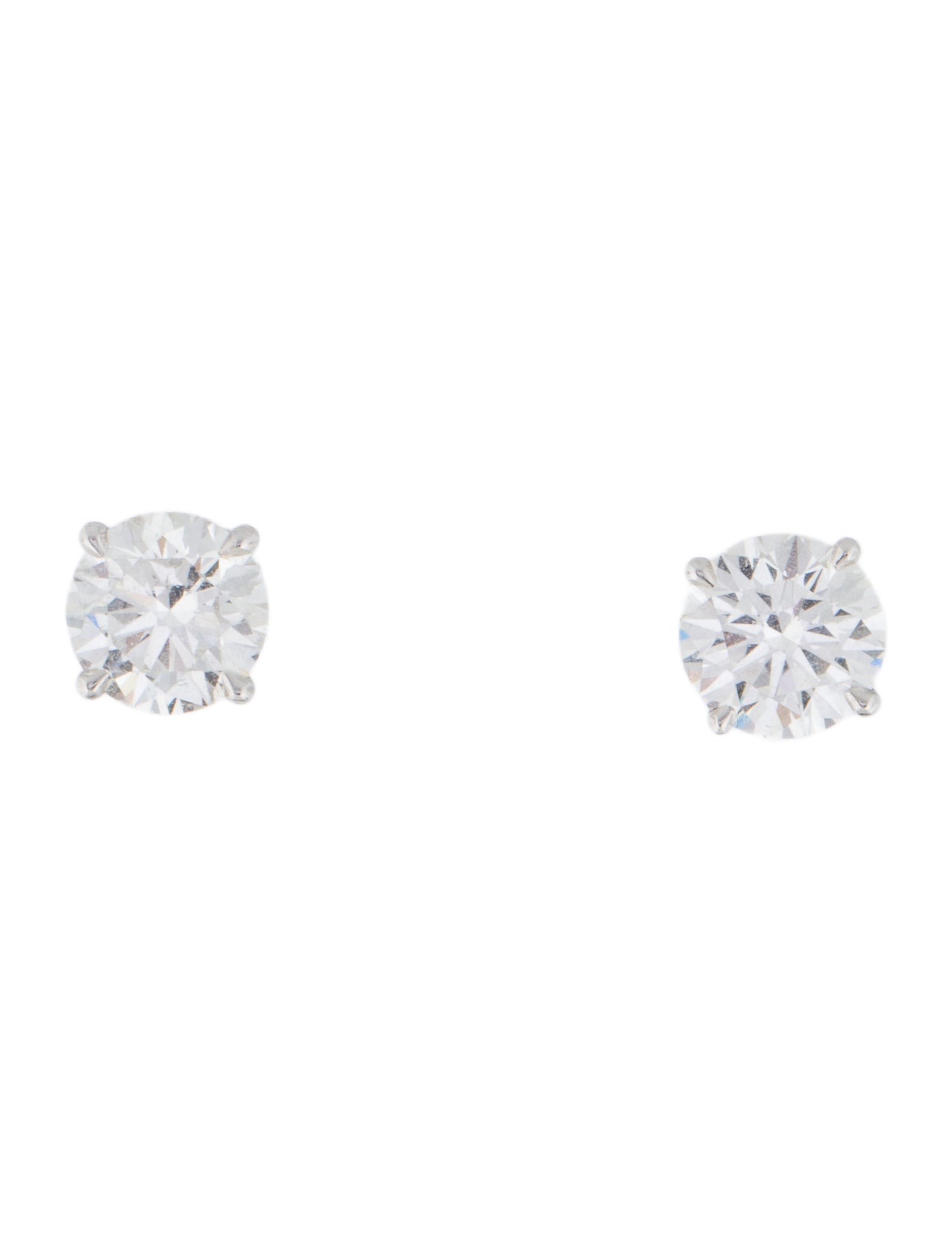 Earrings 14K 2.98ctw Lab-Grown Diamond Stud Earrings