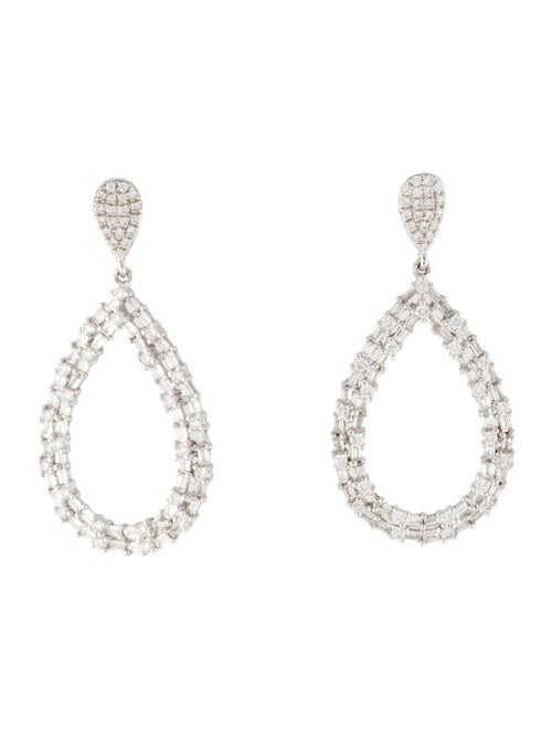 Earrings 14K1.00ctw Diamond Drop Earrings