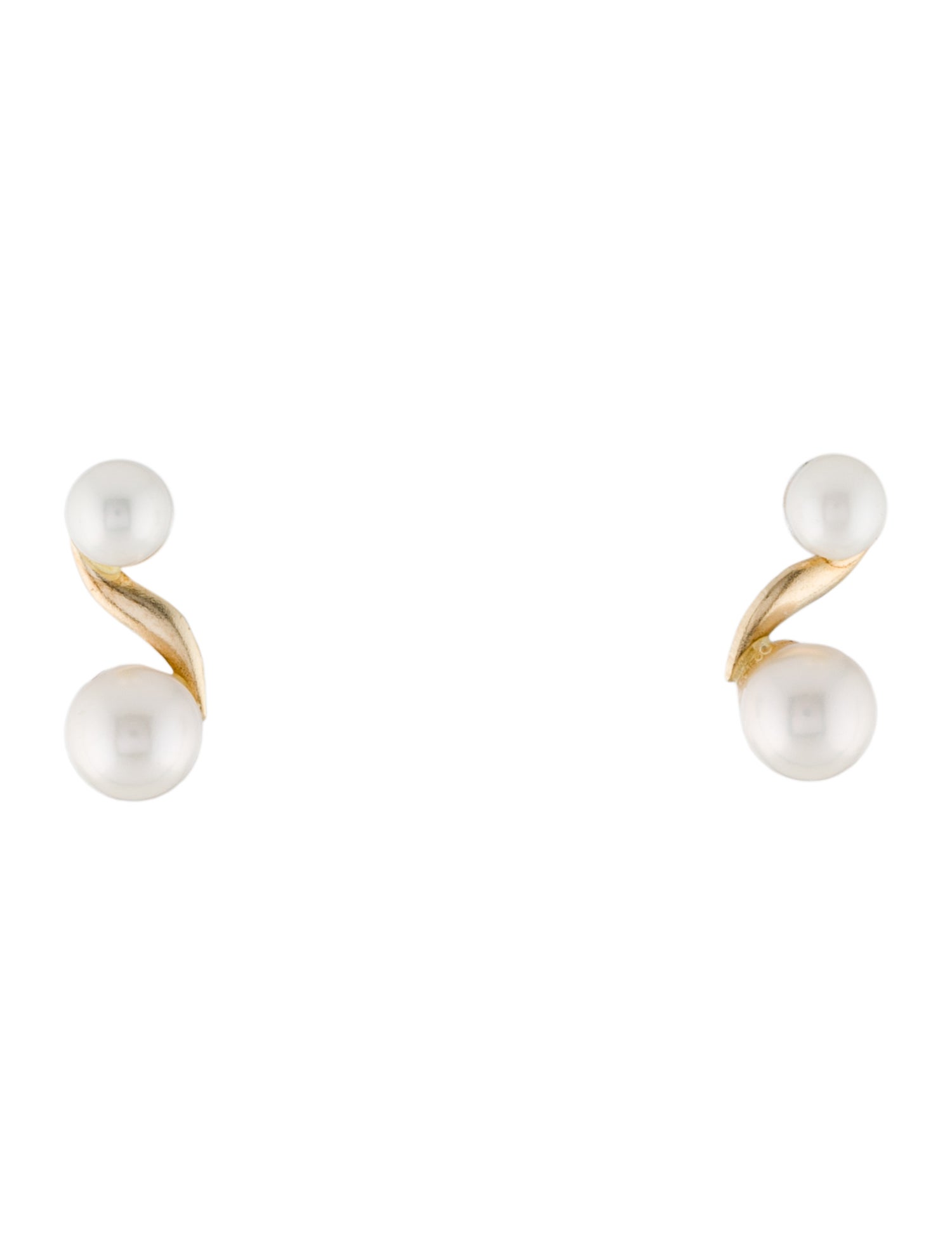 Earrings 14K Pearl Stud Earrings