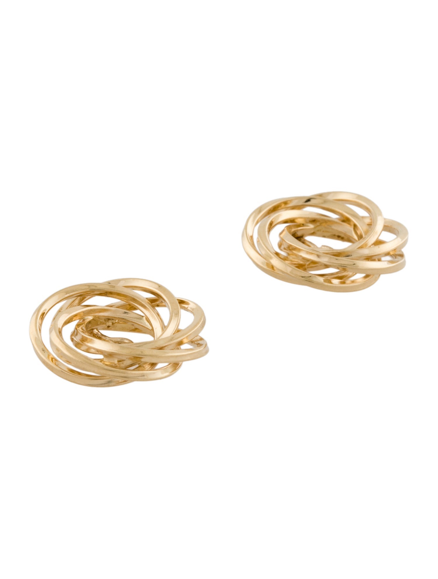 Earrings 14K Woven Earring Enhancers