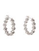 Earrings 14K 1.75ctw Diamond Hoop Earrings