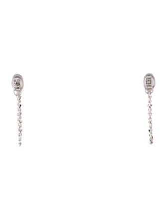 Earrings 14K Ruby & Diamond Drop Earrings