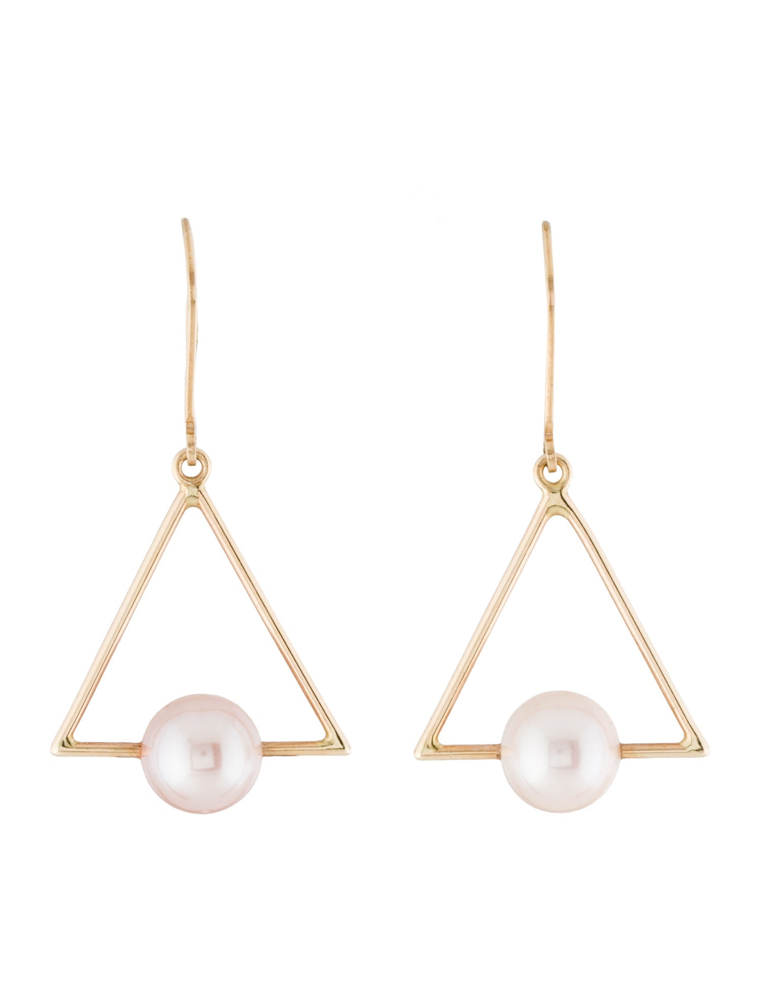 Earrings 14K Pearl Drop Earrings