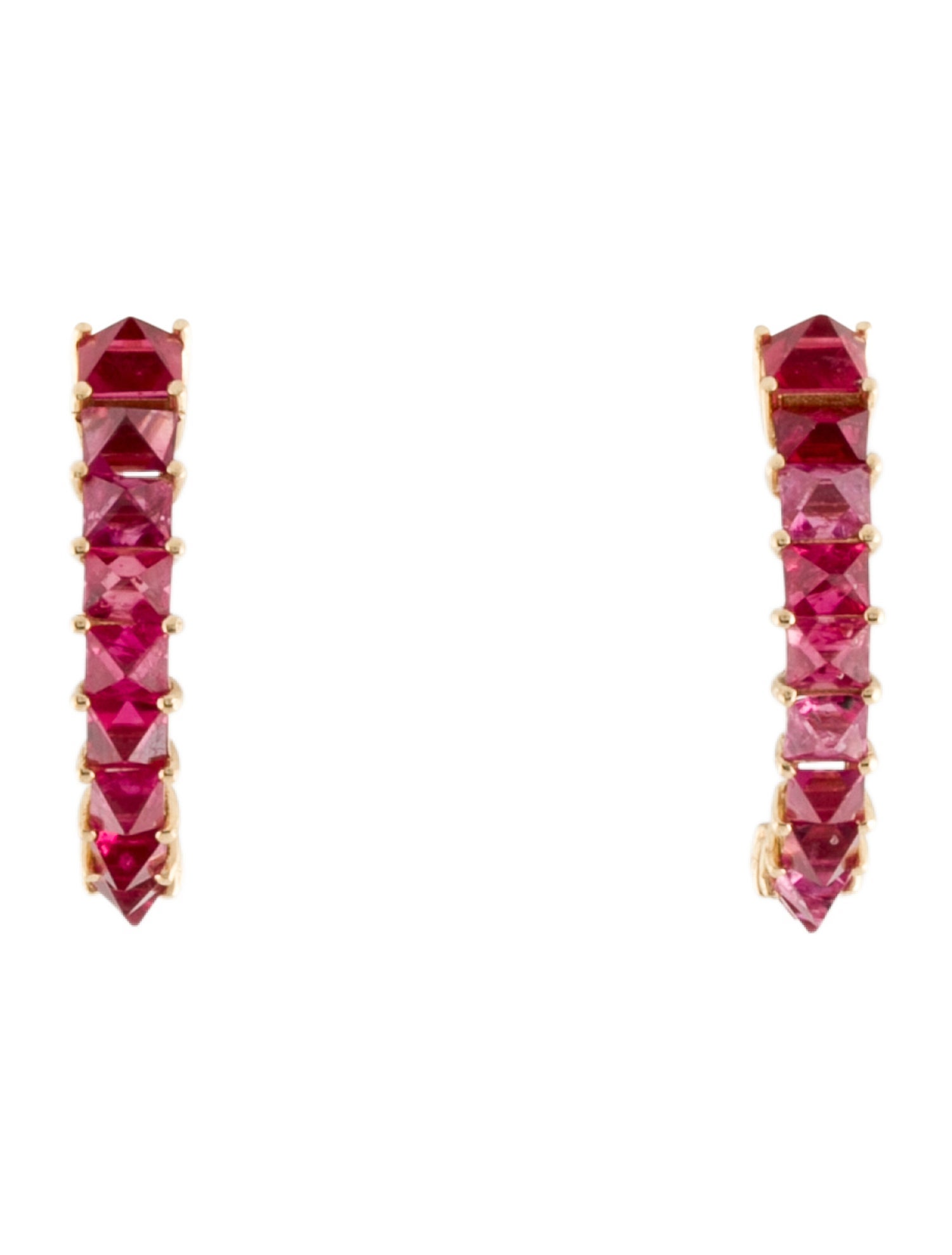 Earrings 18K Spinel Drop Earrings
