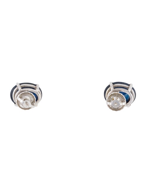 Earrings 14K Sapphire Stud Earrings