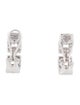 Earrings 14K Diamond Chain Link Drop Earrings