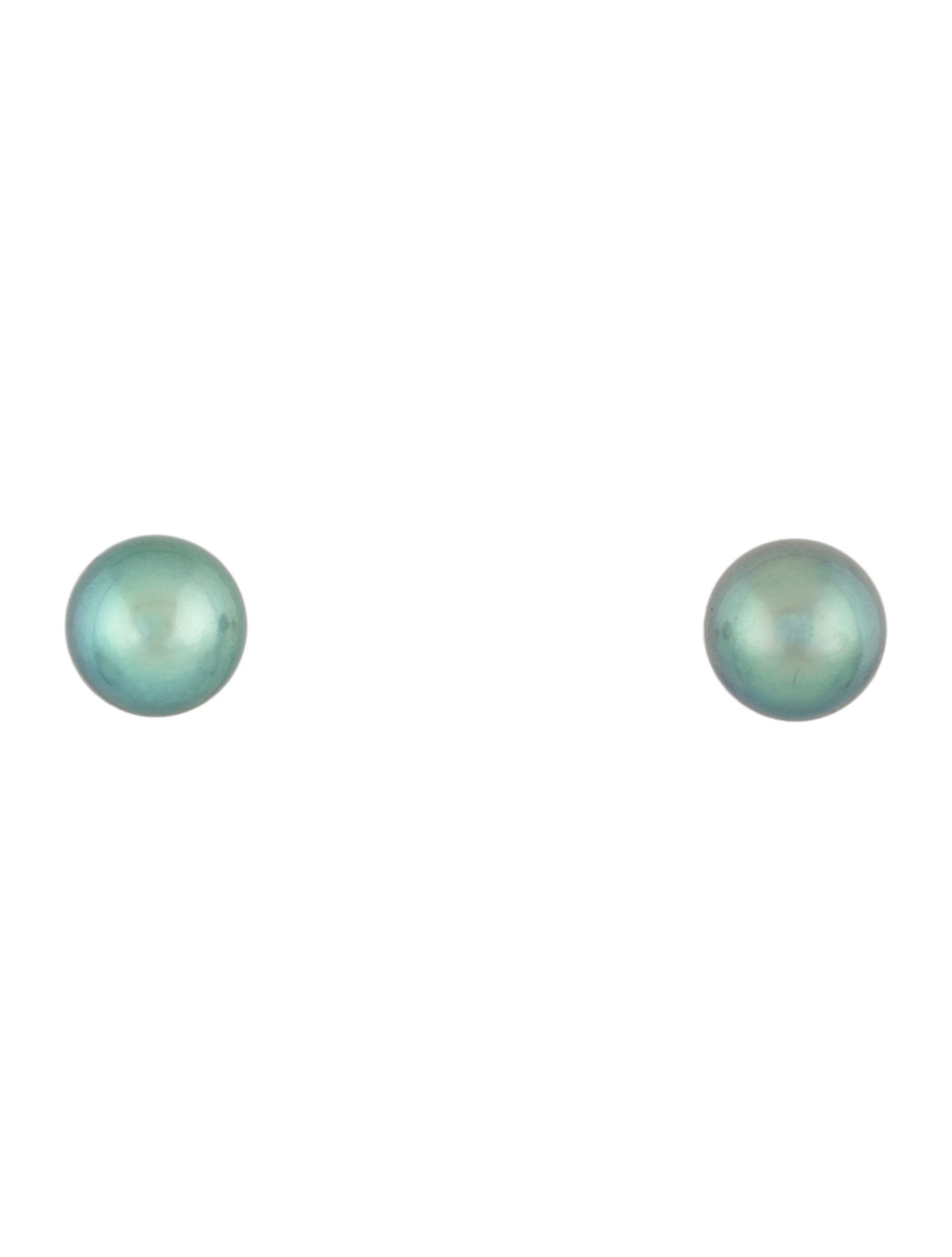 Earrings 14K Dyed Pearl Stud Earrings