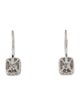 Earrings 18K Diamond Drop Earrings