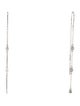 Earrings 14K Diamond Threader Drop Earrings