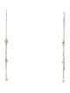 Earrings 14K Diamond Threader Drop Earrings