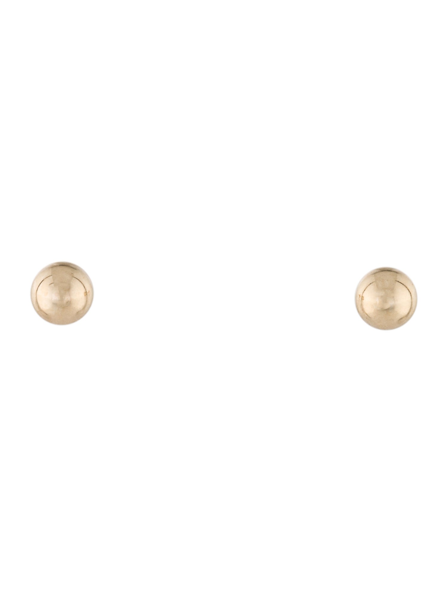 Earrings 14K Ball Stud