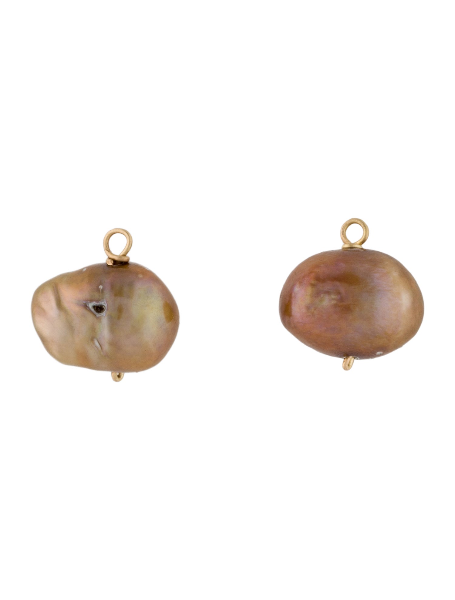 Earrings 14K Dyed Pearl Earring Enhancers