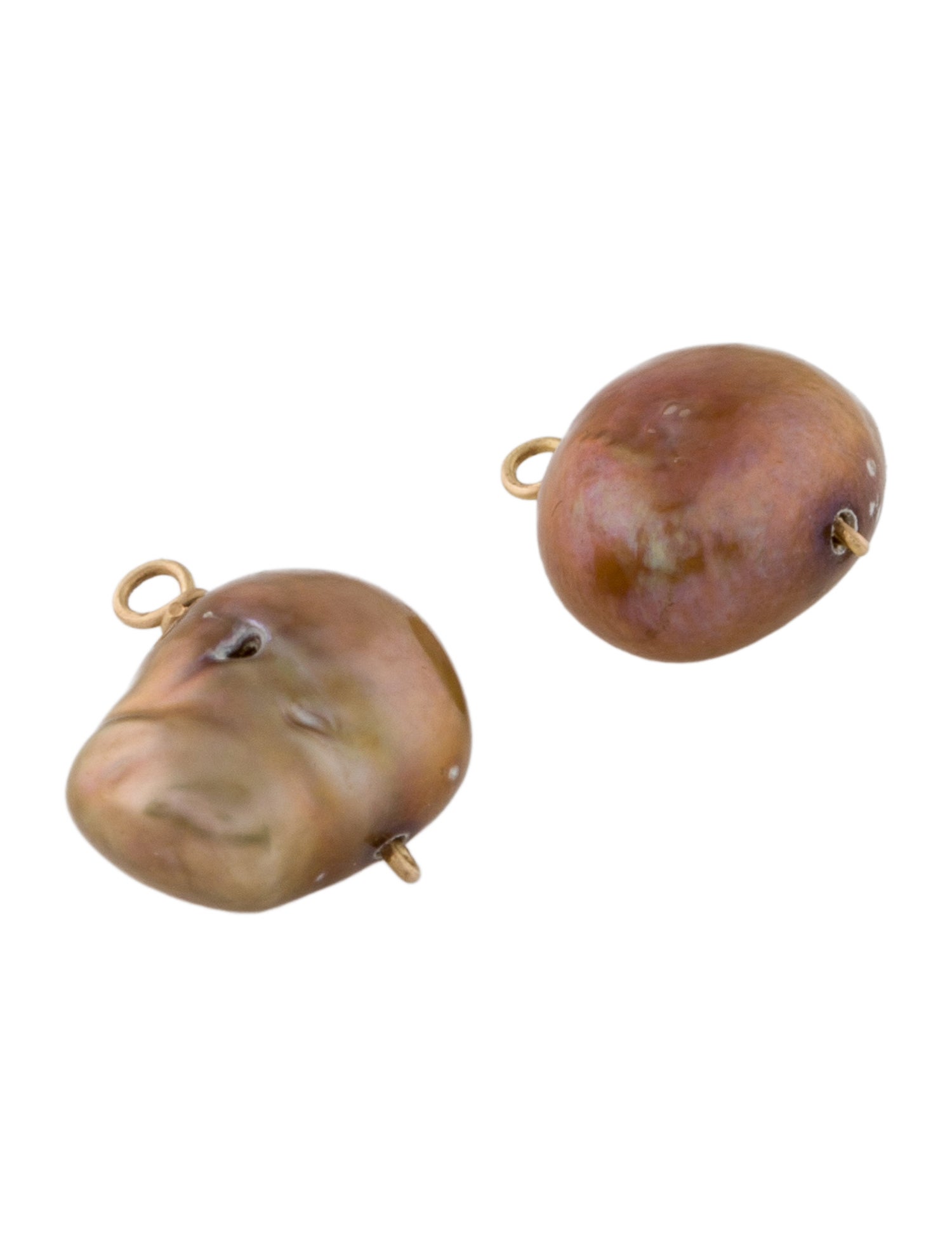 Earrings 14K Dyed Pearl Earring Enhancers