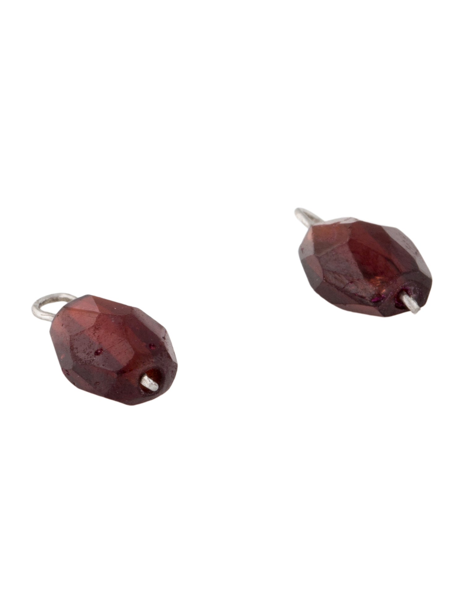 Earrings 14K Garnet Earring Enhancers