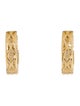 Earrings 14K Diamond Hoop Earrings