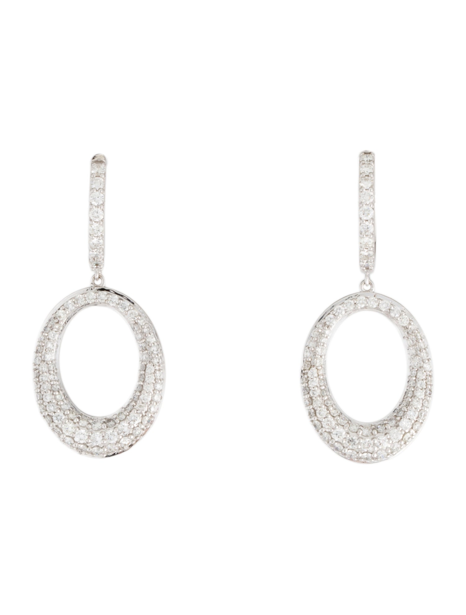 Earrings 14K 1.00ctw Diamond Drop